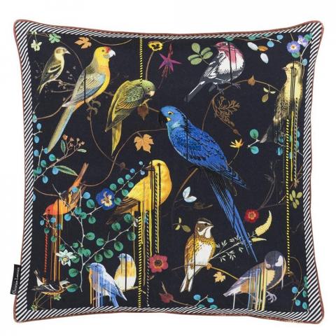 Christian Lacroix Birds Sinfonia Cushion in Crepuscule