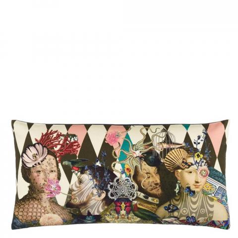 Christian Lacroix Le Curieux Cushion in Argile