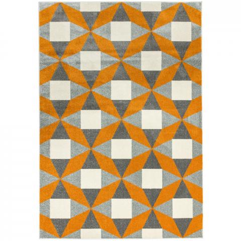 Colt CL13 Fan Rugs in Rust by Asiatic