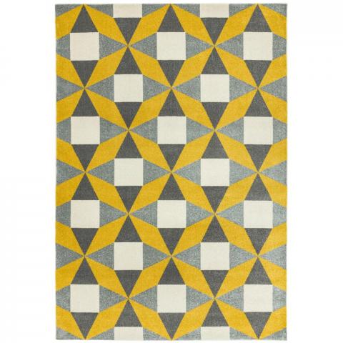 Colt CL14 Fan Rugs in Mustard by Asiatic