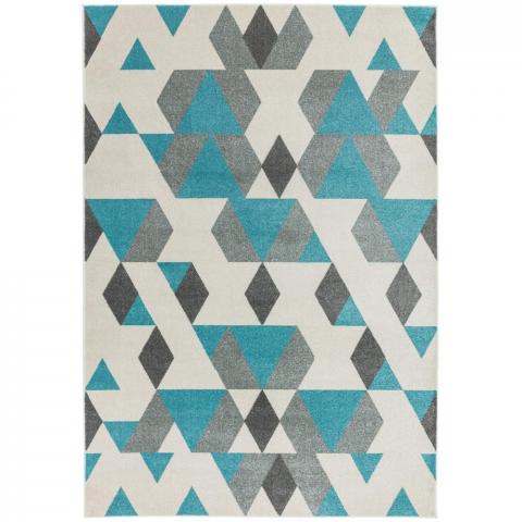 Colt CL17 Pyramid Rugs in Blue by Asiatic