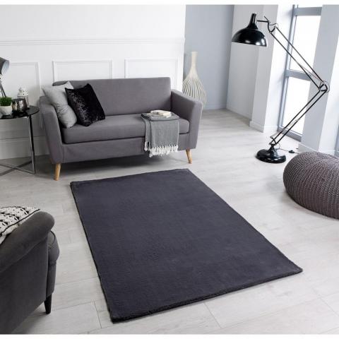 Comfy Rugs In Charcoal