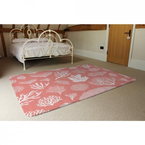 Corals And Algae Designer Rug - Pink / 230cm