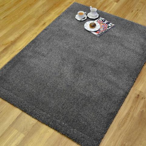 Cosy Shaggy Rugs 070 in Grey