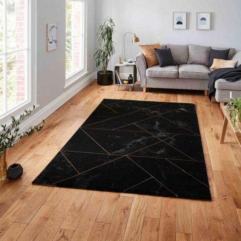 Craft 23299 Black Gold Rug 