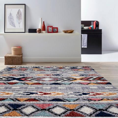 Cyrus Zara Nomadic Boho Rugs in CY01 Multi