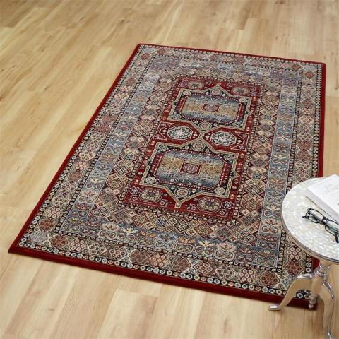 Da Vinci Rug 0147 Red Blue Multi 