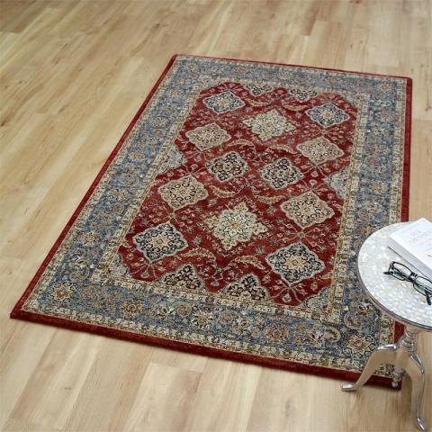 Da Vinci Rug 0163 Red Blue 