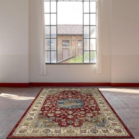 Da Vinci Rugs 57559 1494 in Red