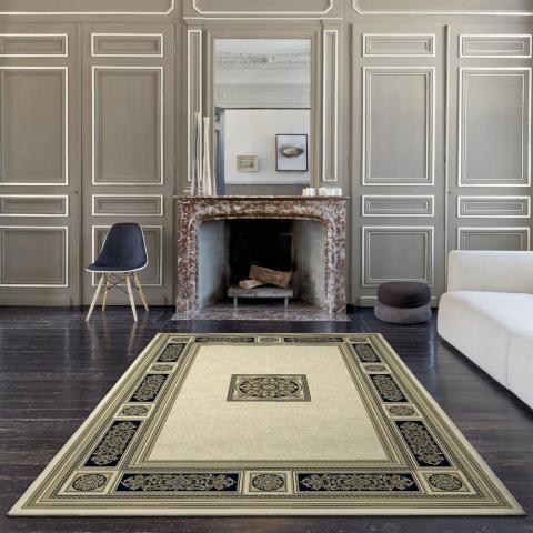 Da Vinci Rugs 57801 6223 in Cream