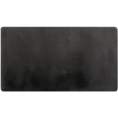 Deluxe Faux Fur Rug - Dark Grey