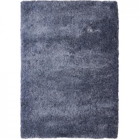 Deluxe Shaggy Rug - Azure Blue / 200cm / 140cm