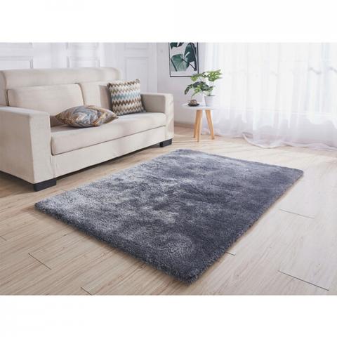 Deluxe Shaggy Rug - Grey / 90cm / 170cm