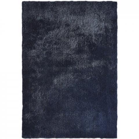 Deluxe Shaggy Rug - Navy / 150cm / 90cm