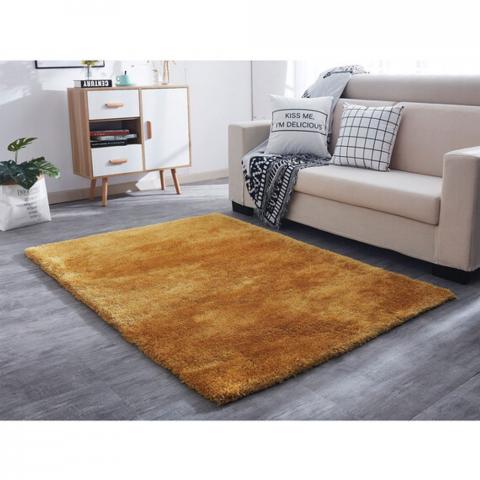 Deluxe Shaggy Rug - Ochre / 120cm / 170cm