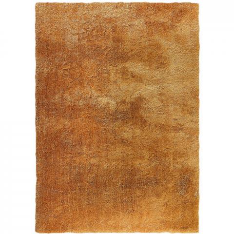 Deluxe Shaggy Rug - Ochre / 150cm / 90cm