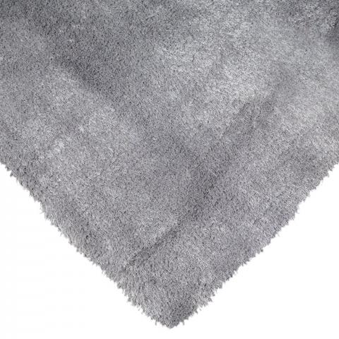 Deluxe Shaggy Rug - Silver / 140cm / 200cm