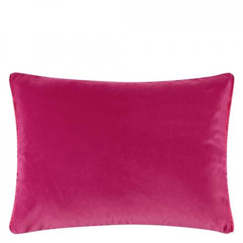 Designers Guild Cassia Plain Cushion in Fuchsia Pink