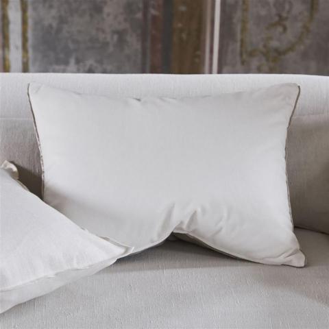 Designers Guild Cassia Plain Cushion in Dove Beige