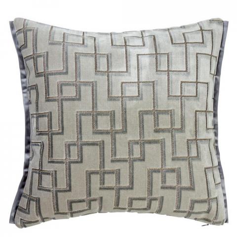 Designers Guild Jeanneret Cushion in Platinum