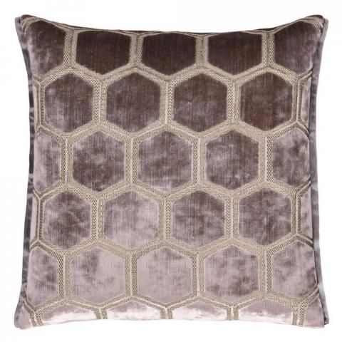 Designers Guild Manipur Cushion in Amethyst