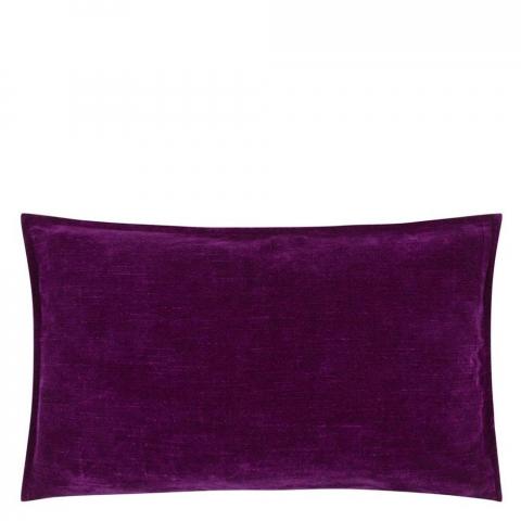 Designers Guild Rivoli Plain Cushion in Damson