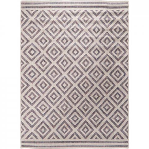 Diamond In-Outdoor Rug - Grey / 170cm