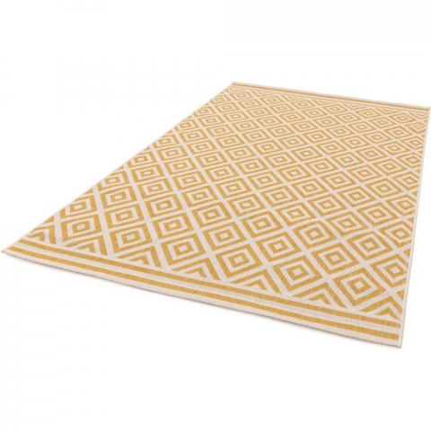 Diamond In-Outdoor Rug - Ochre / 230cm