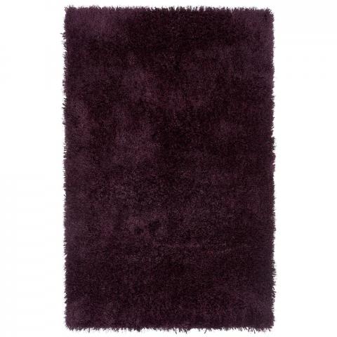 Diva Shaggy Rugs in Purple