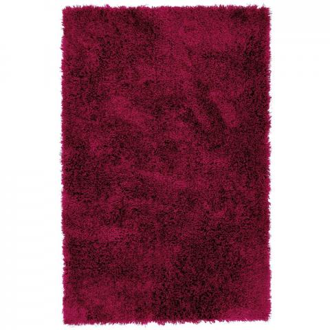 Diva Shaggy Rugs in Red