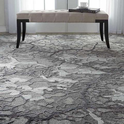 Divine Rug Charcoal DIV01 