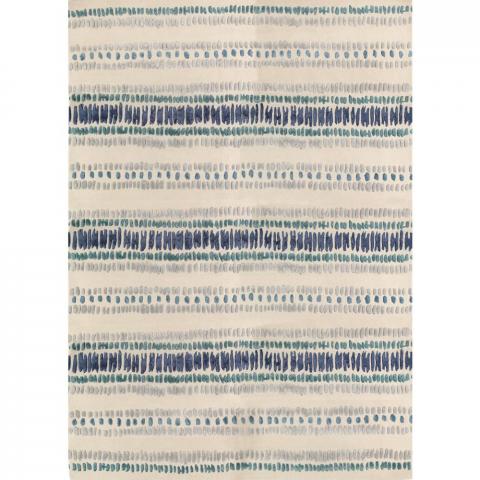 Draxon rugs in Indigo by William Yeoward