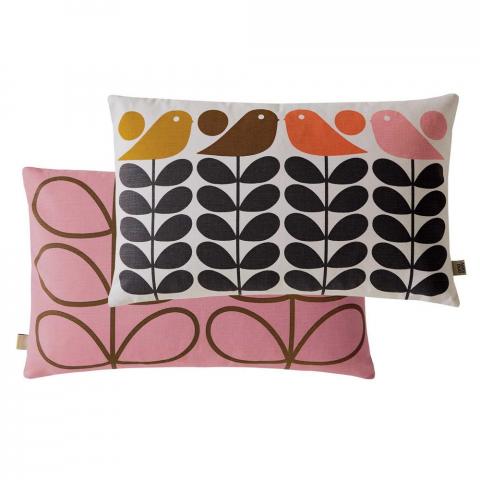 Early Bird Cotton Cushion in Summer by Orla Kiely