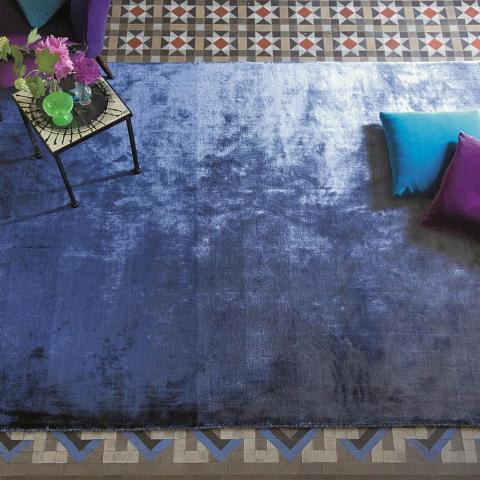 Eberson Cobalt Rug by Designers Guild