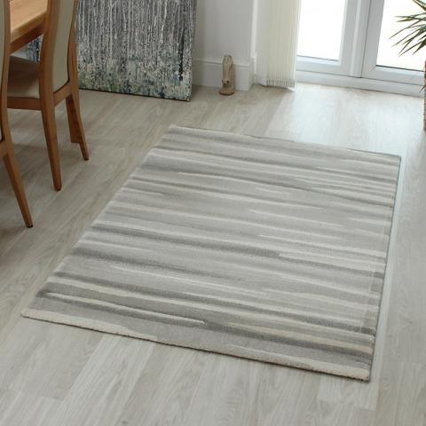 Echo Rug EC05 Broken Stripe Pearl 