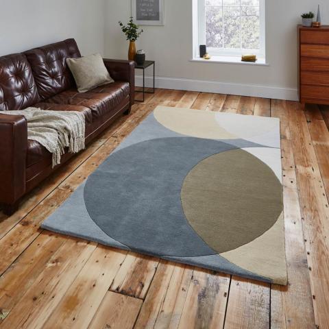 Elements Rugs EL43 in Grey