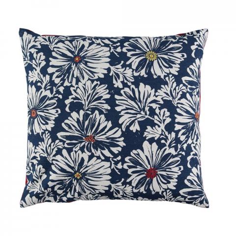 Elsa Cushion by William Yeoward in Indigo