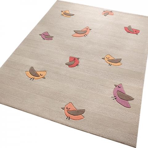 Esprit Birdie Rugs 4012 03 in Beige