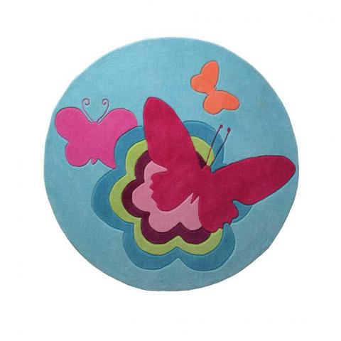 Esprit Butterflies Circular Rug 3811 01