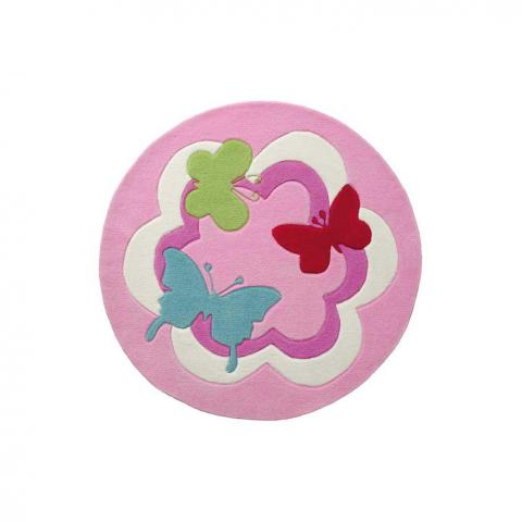 Esprit Butterfly Party Circular Rug 3813 01