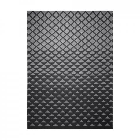 Esprit Wanda Rugs 1406 01 in Black and Grey