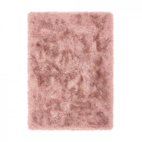 Extravagance Shaggy Rugs in Rose