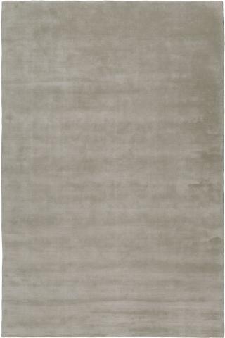 Farrow & Ball Order Grey Cut and Loop Stripe 3.66x2.74m/12'x9' Grey Plain Wool rug by The Rug Company, Handloomed Tibetan wool