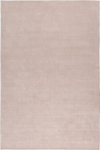 Farrow & Ball Portland Pink Silk Border 4.27x3.05m/14'x10' Pink Plain Wool rug by The Rug Company, Handloomed Tibetan wool