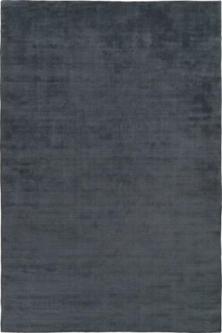 Farrow & Ball Wooster Silk Border 2.74x1.83m/9'x6' Blue Plain Wool rug by The Rug Company, Handloomed Tibetan wool