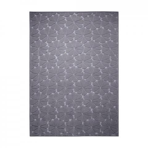 Ficus Rugs 4019 01 in Dark Grey by Esprit