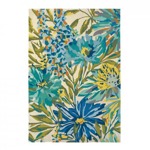 Floreale Rugs 44908 in Marine by Harlequin