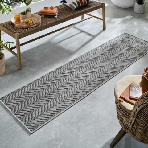 Florence Alfresco Sicily Runner in Grey