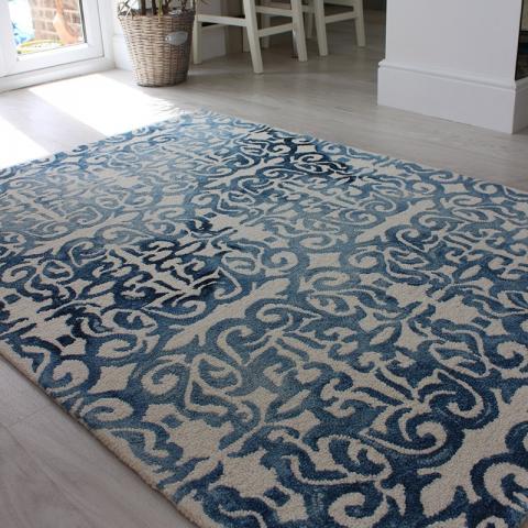 Fresco Blue Rug 