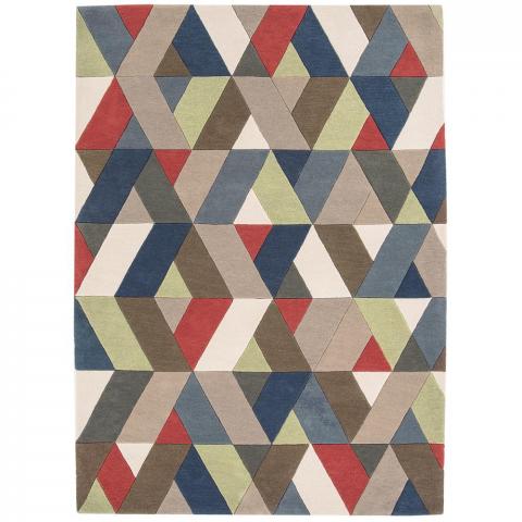 Funk Chevron Multi-Coloured Rugs